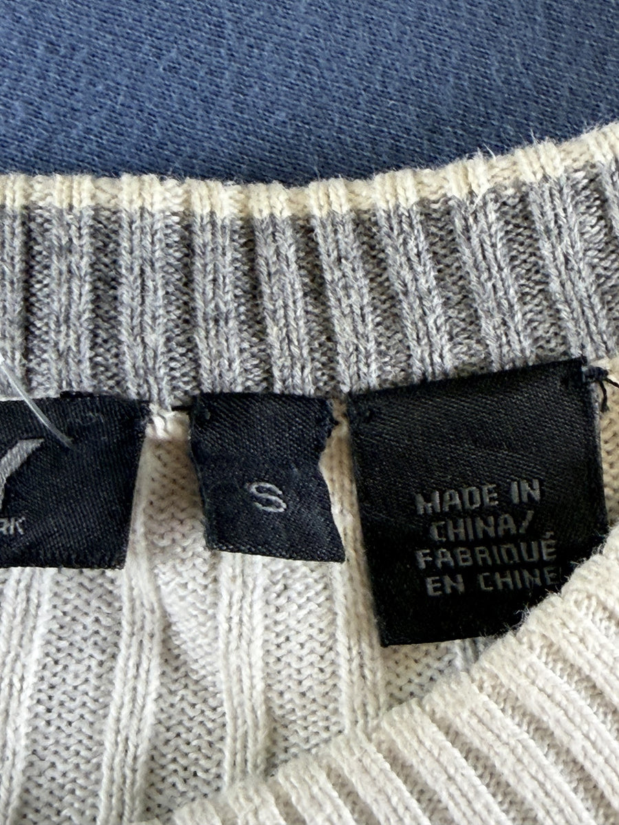 DKNY trui wit maat S logo