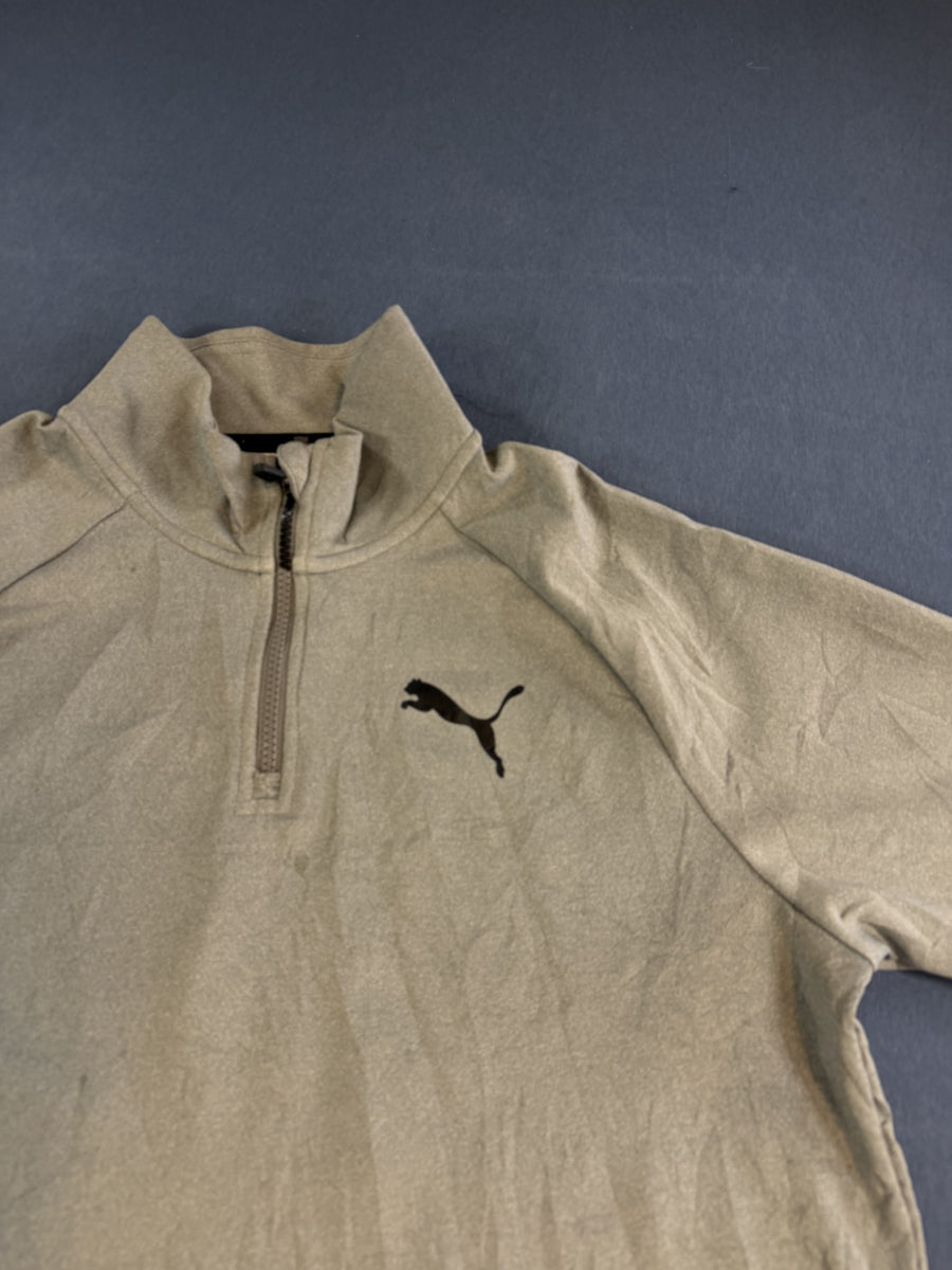 Puma sportsweater grijs heren maat L trainingstrui sweater trui trainingsjack