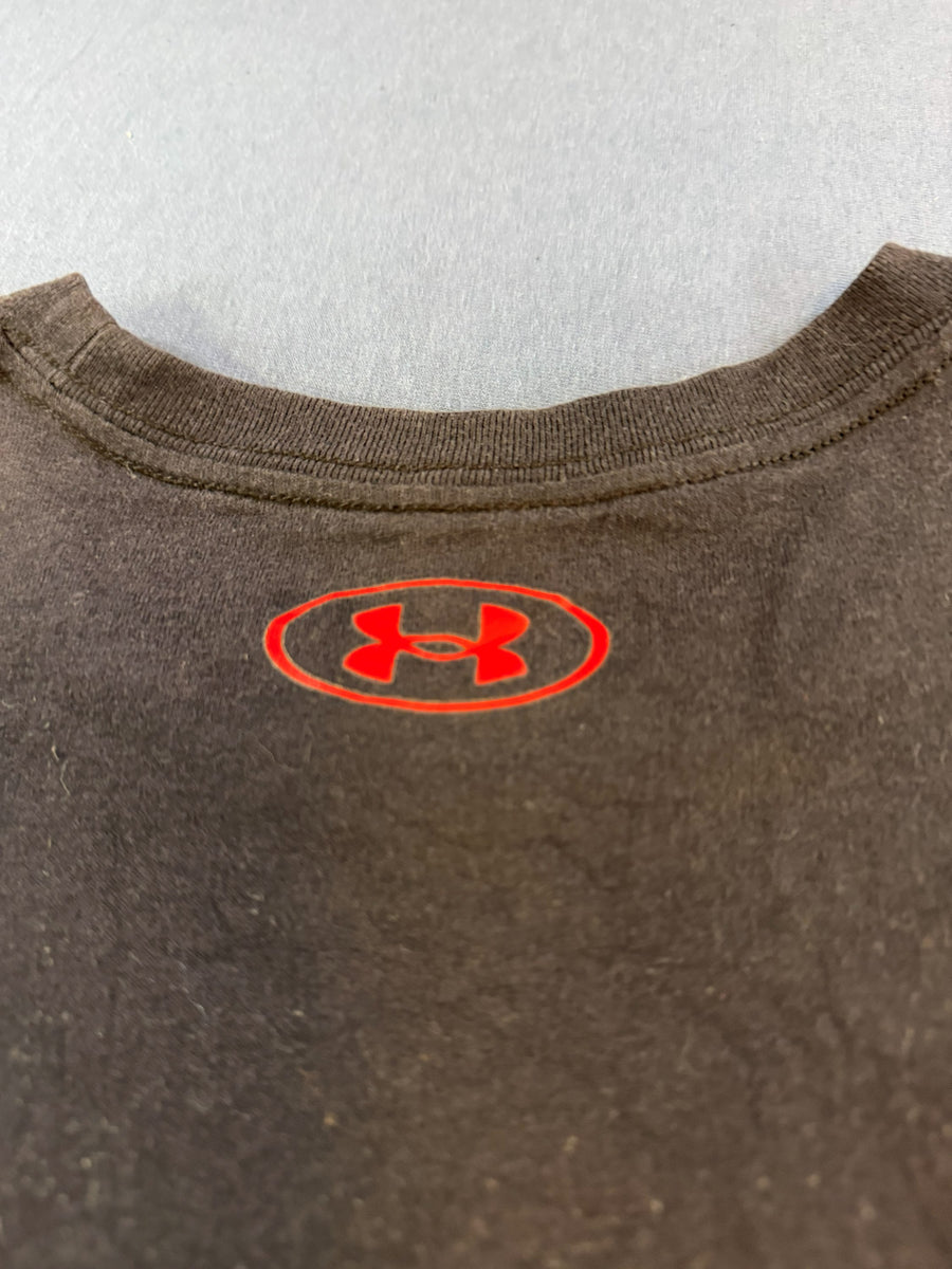 Under Armour T-shirt zwart print