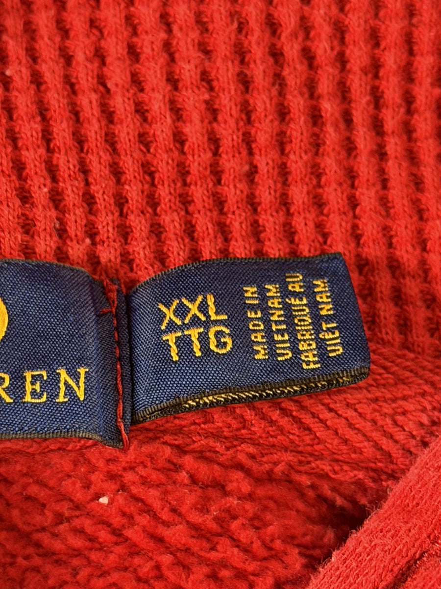 Polo Ralph Lauren Hoodie met rits rood
