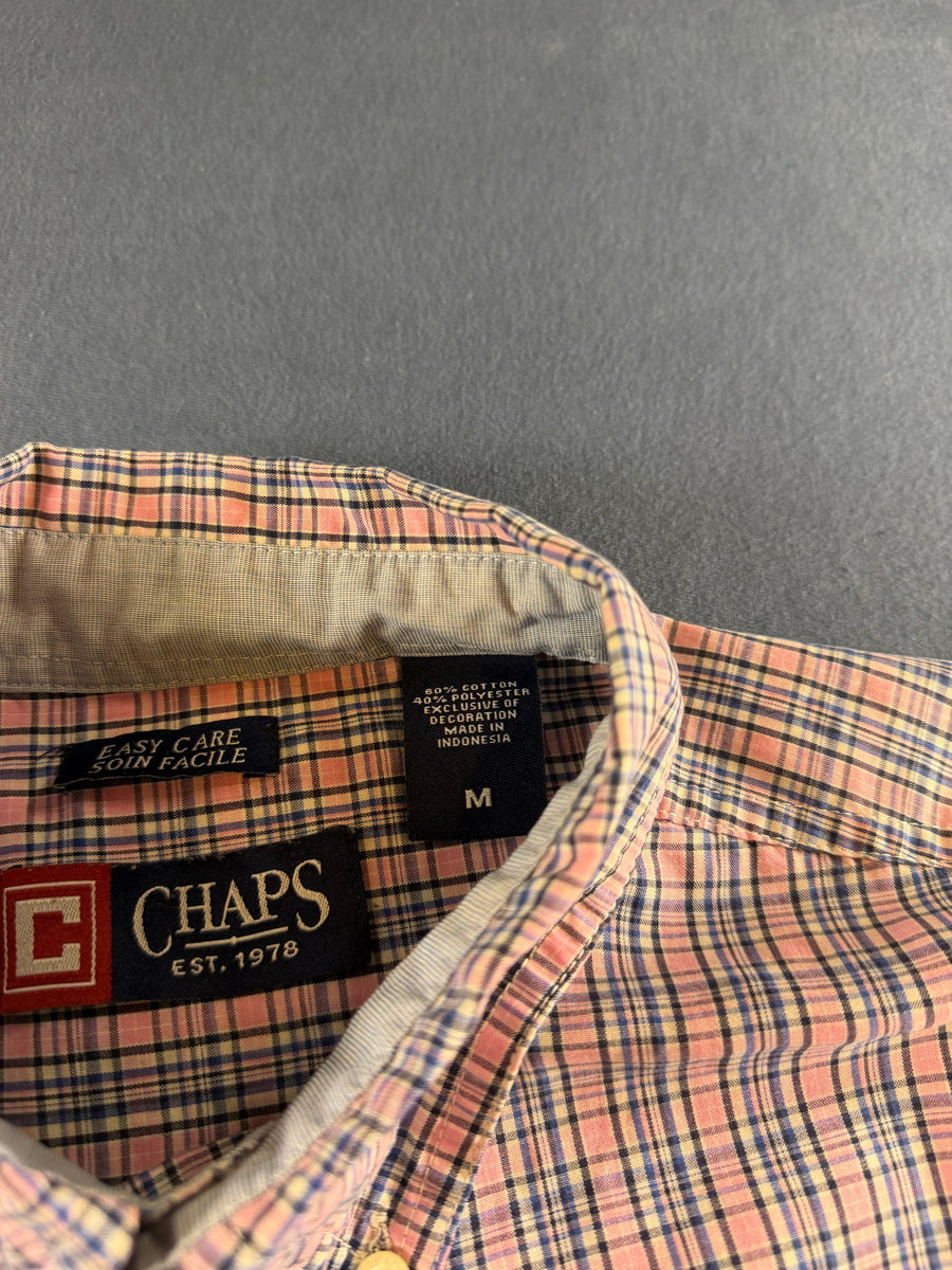 Chaps Blouse roze geruit