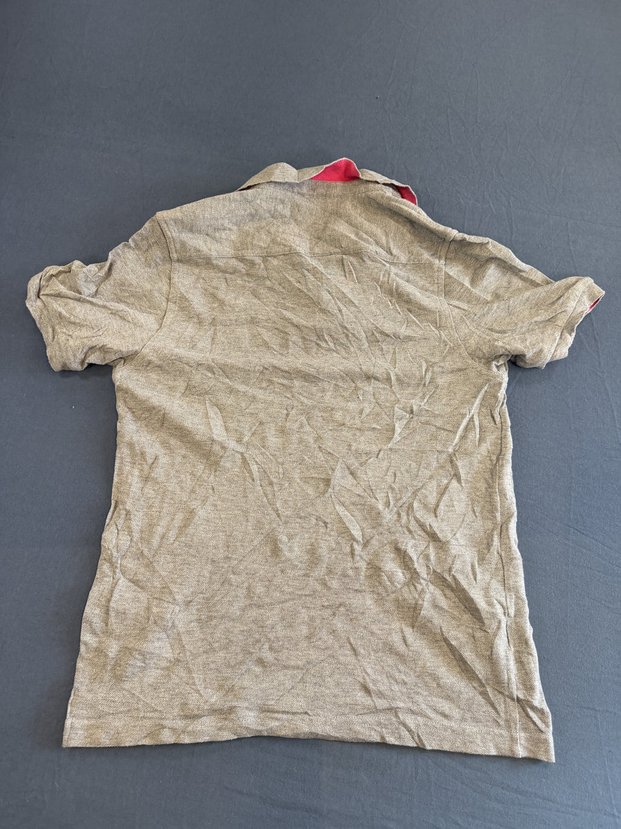 Grijze Nike poloshirt (piqué polo), maat M