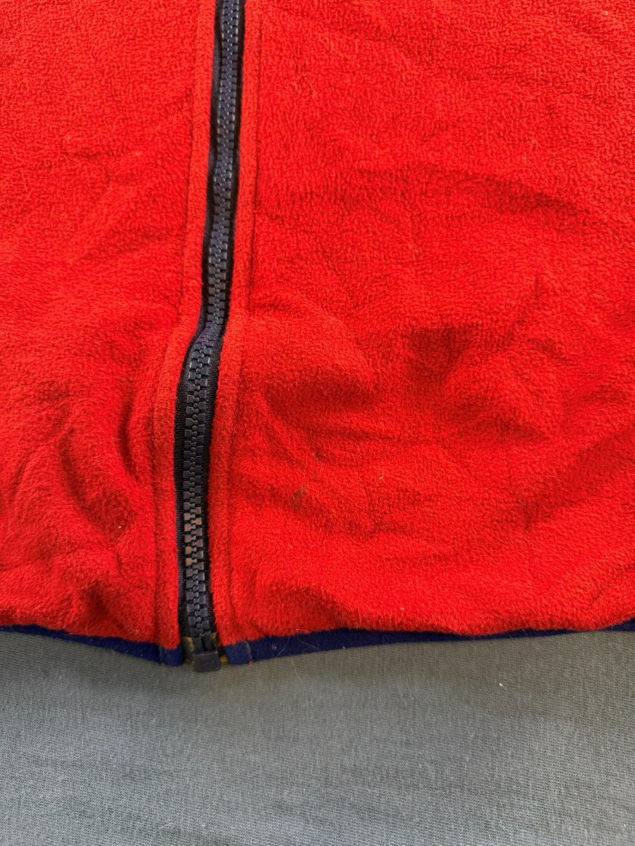 Patagonia Synchilla bodywarmer rood heren maat L gilet mouwloos vest