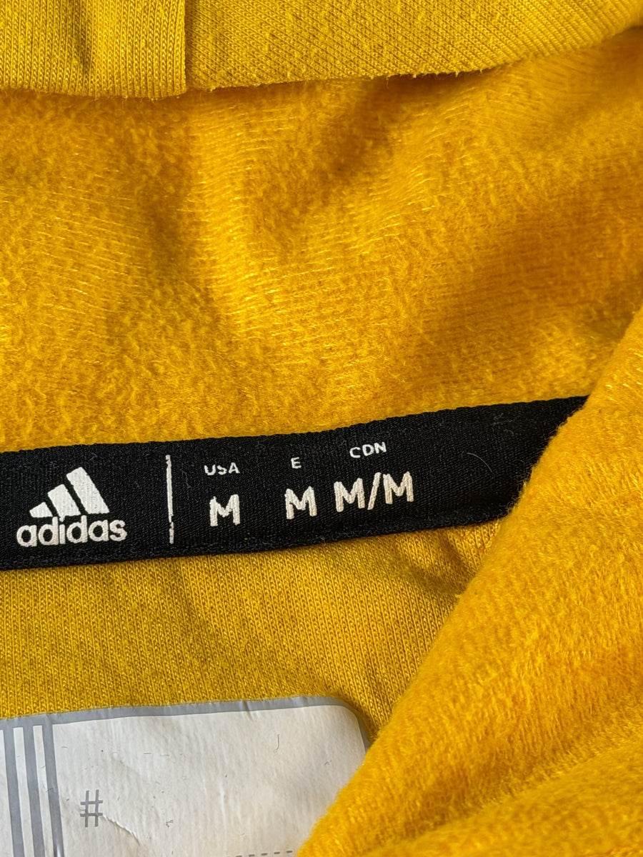 adidas Hoodie met rits geel