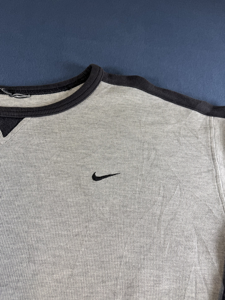 Grijze Nike crewneck (sweatshirt / trui) heren - katoen-polyester mix