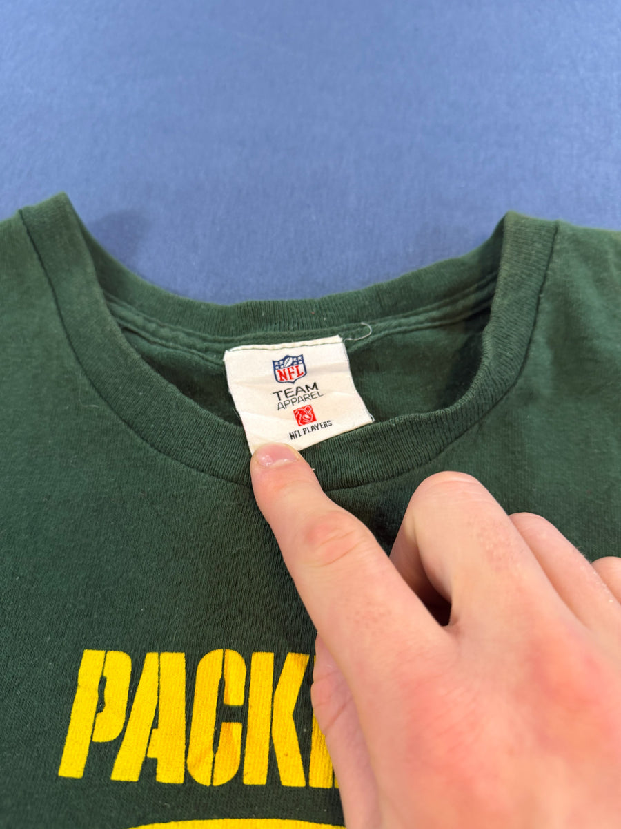 NFL t-shirt groen print heren maat XL katoen shirt tee