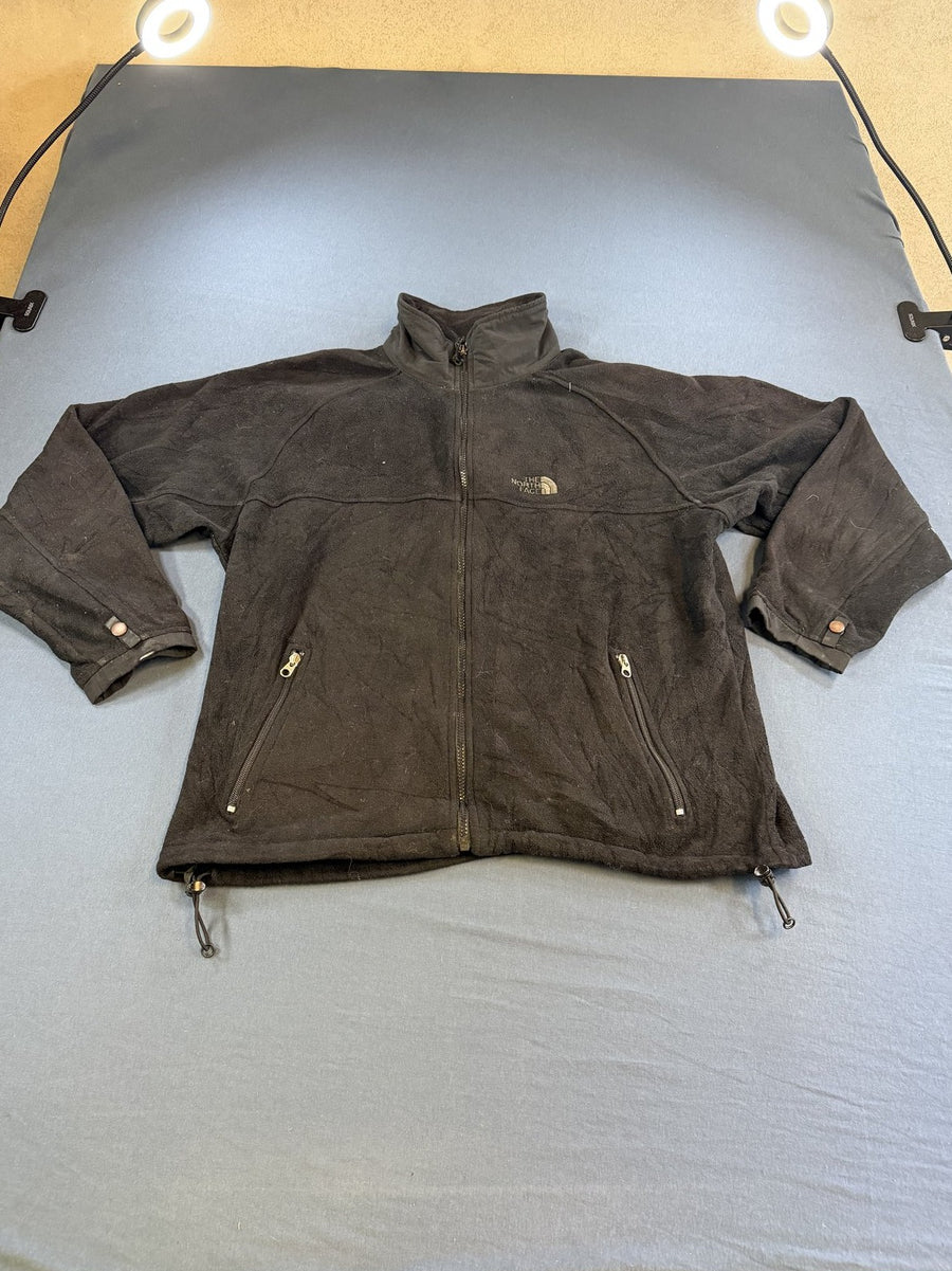 Zwart fleecevest van The North Face (fleecetrui, maat M)