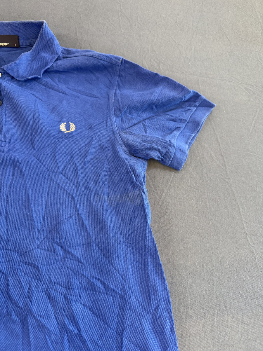 Blauw Fred Perry poloshirt (piquépolo / tennisshirt), maat S