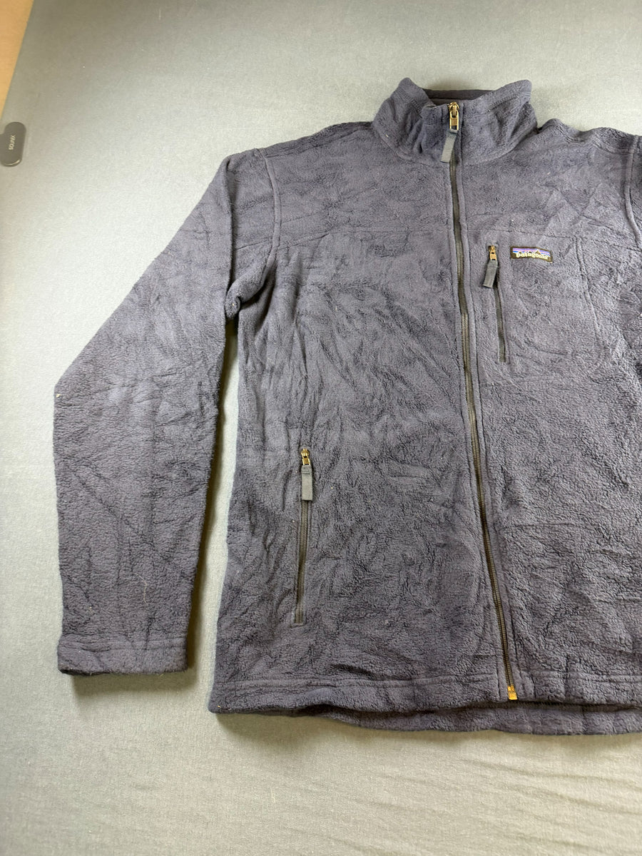 Patagonia Synchilla vest blauw heren maat M cardigan knoopvest trui