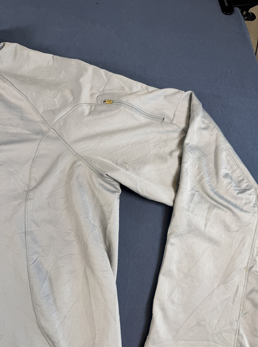 Blauwe Champion sportsweater met halve rits (quarter zip / trainingstrui), heren maat XL