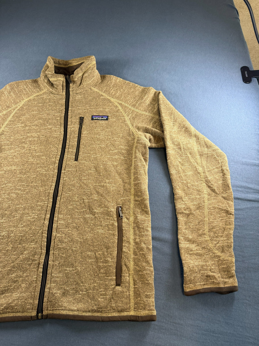 Patagonia Fleece vest beige gemêleerd