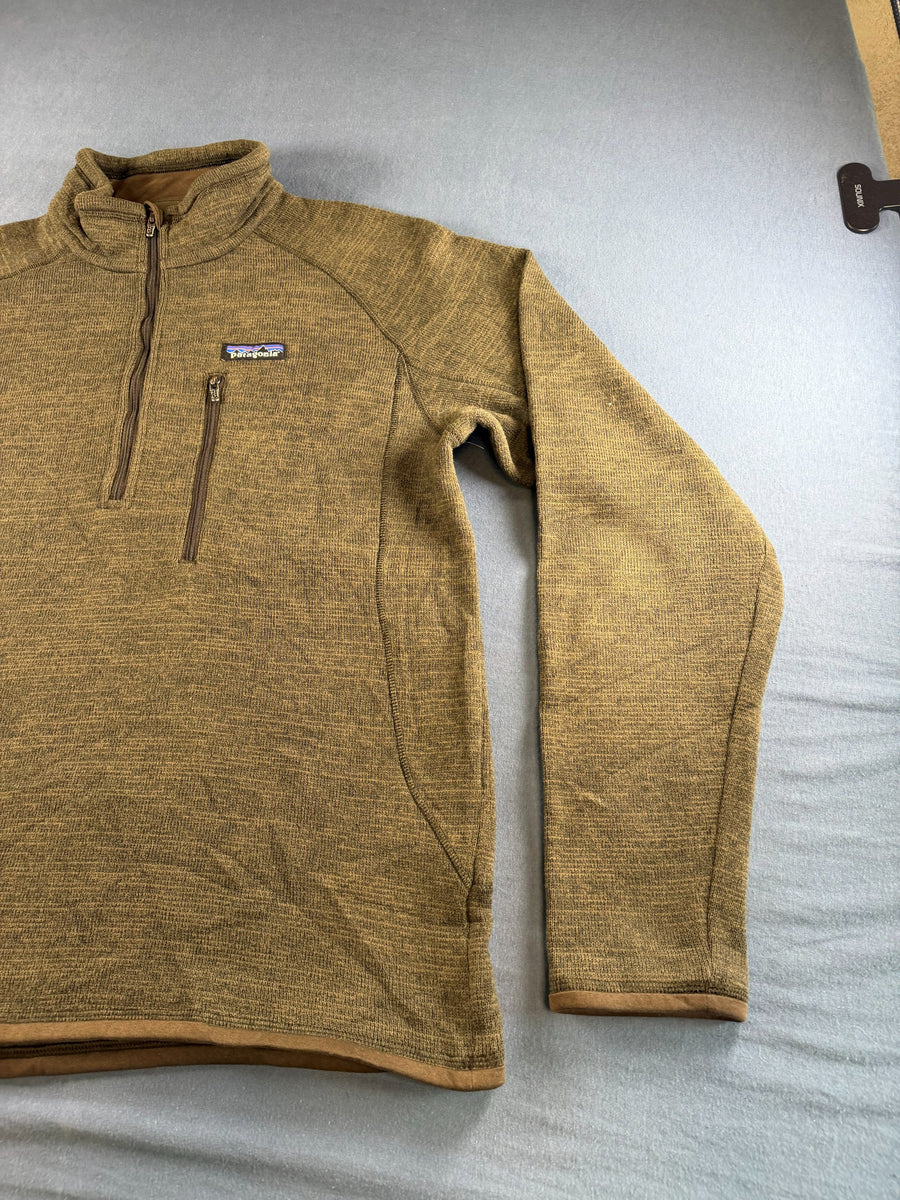 Patagonia Better Sweater sweater groen / khaki heren maat M sweatshirt trui crewneck
