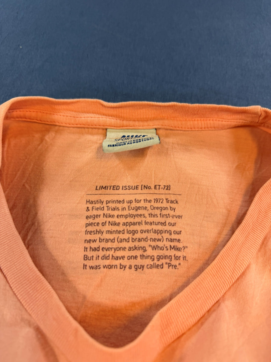 Nike T-shirt oranje print
