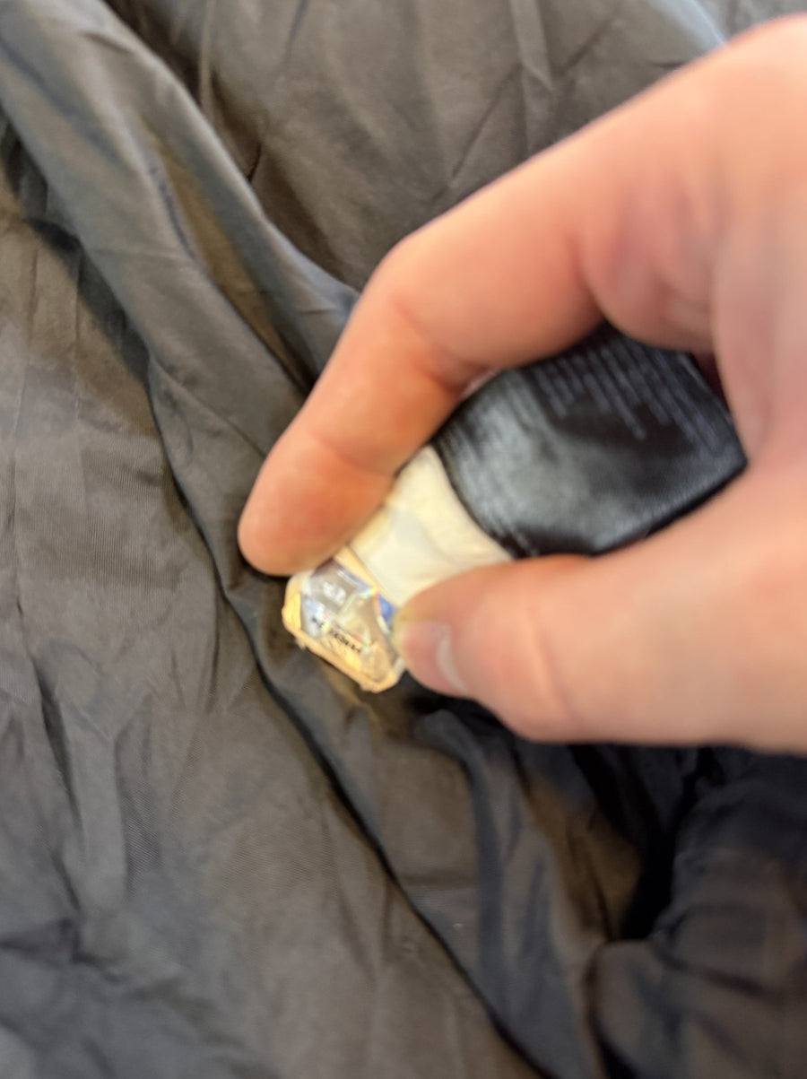 Zwarte HyVent regenjas van The North Face (windjack), maat XL