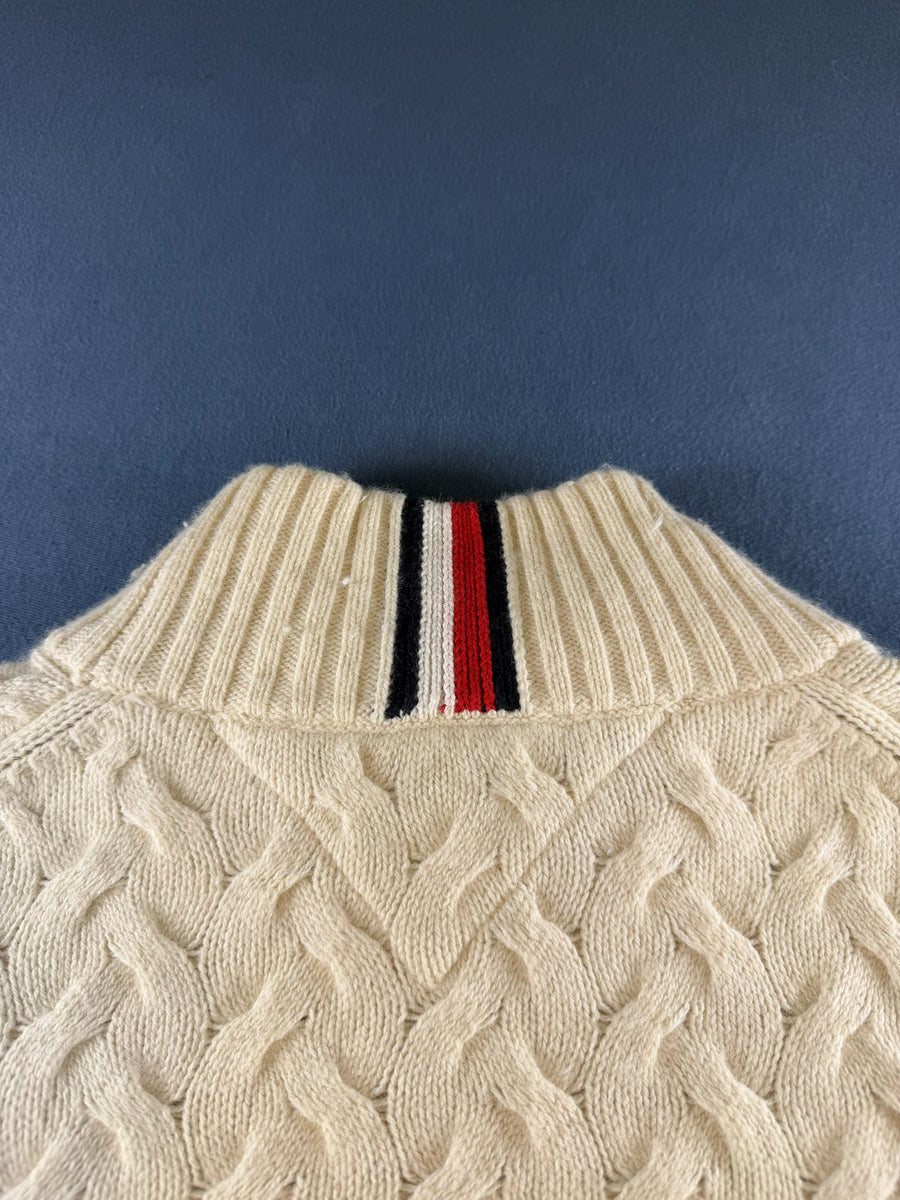 Tommy Hilfiger trui grijs heren maat M sweater pullover gebreid