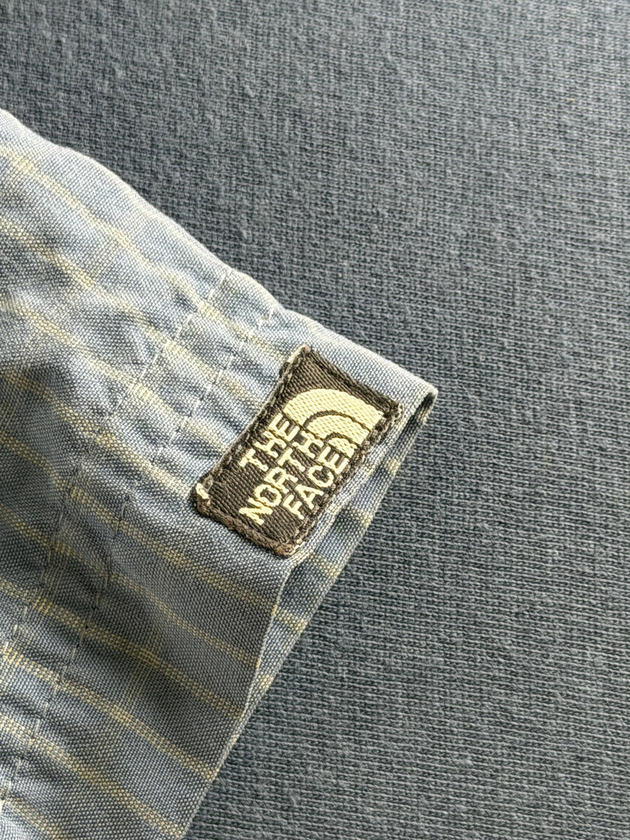 The North Face Blouse blauw geruit