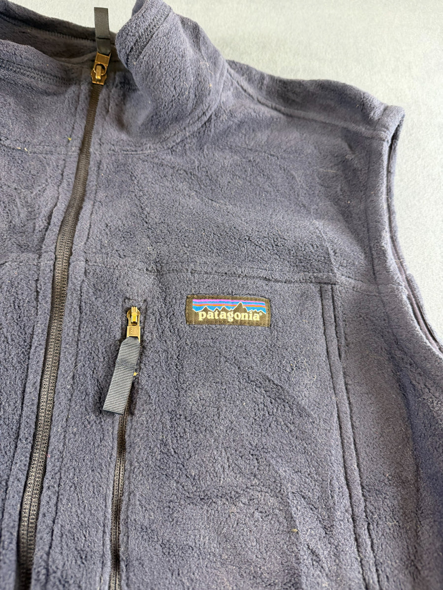 Patagonia Synchilla bodywarmer blauw heren maat M gilet mouwloos vest