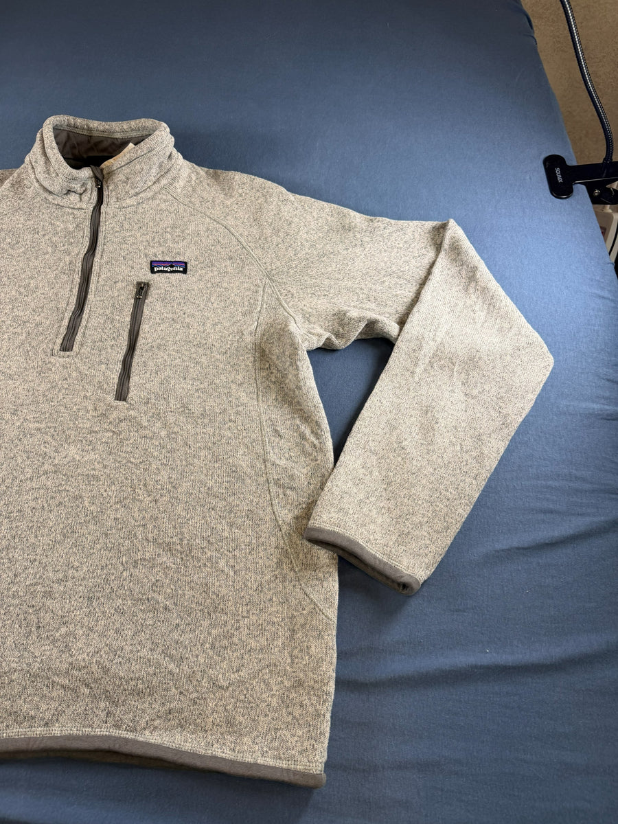 Patagonia sweater grijs heren maat M sweatshirt trui crewneck vintage