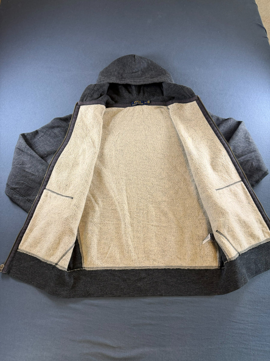 Polo Ralph Lauren Hoodie met rits blauw