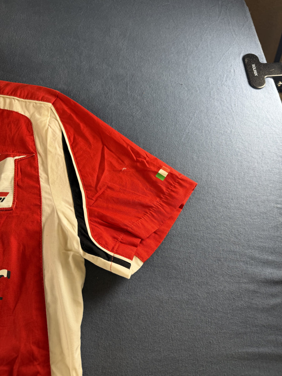 Rood Puma shirt met Scuderia Ferrari-logo (sportshirt / voetbalshirt, maat S)