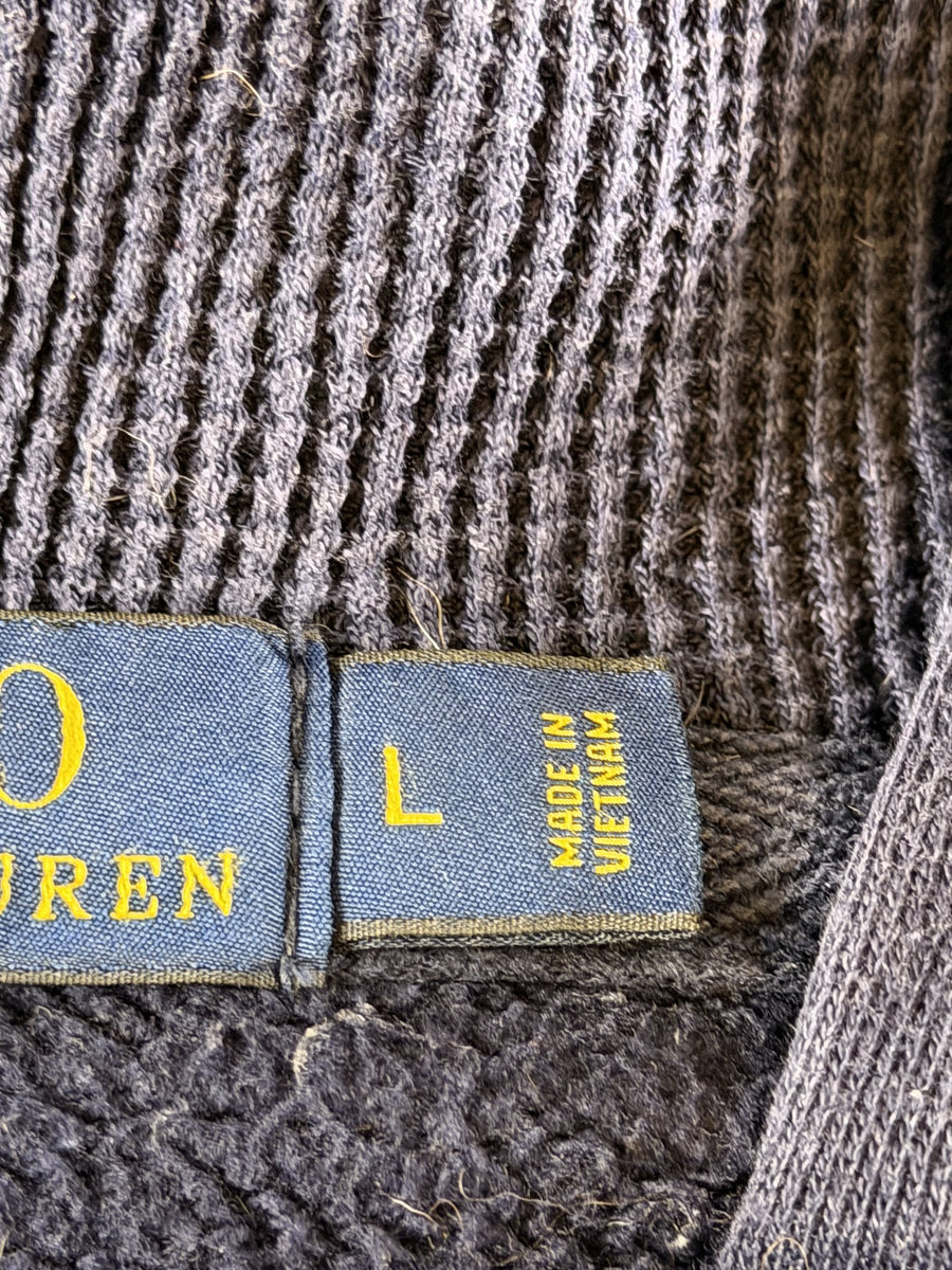 Polo Ralph Lauren Hoodie met rits blauw