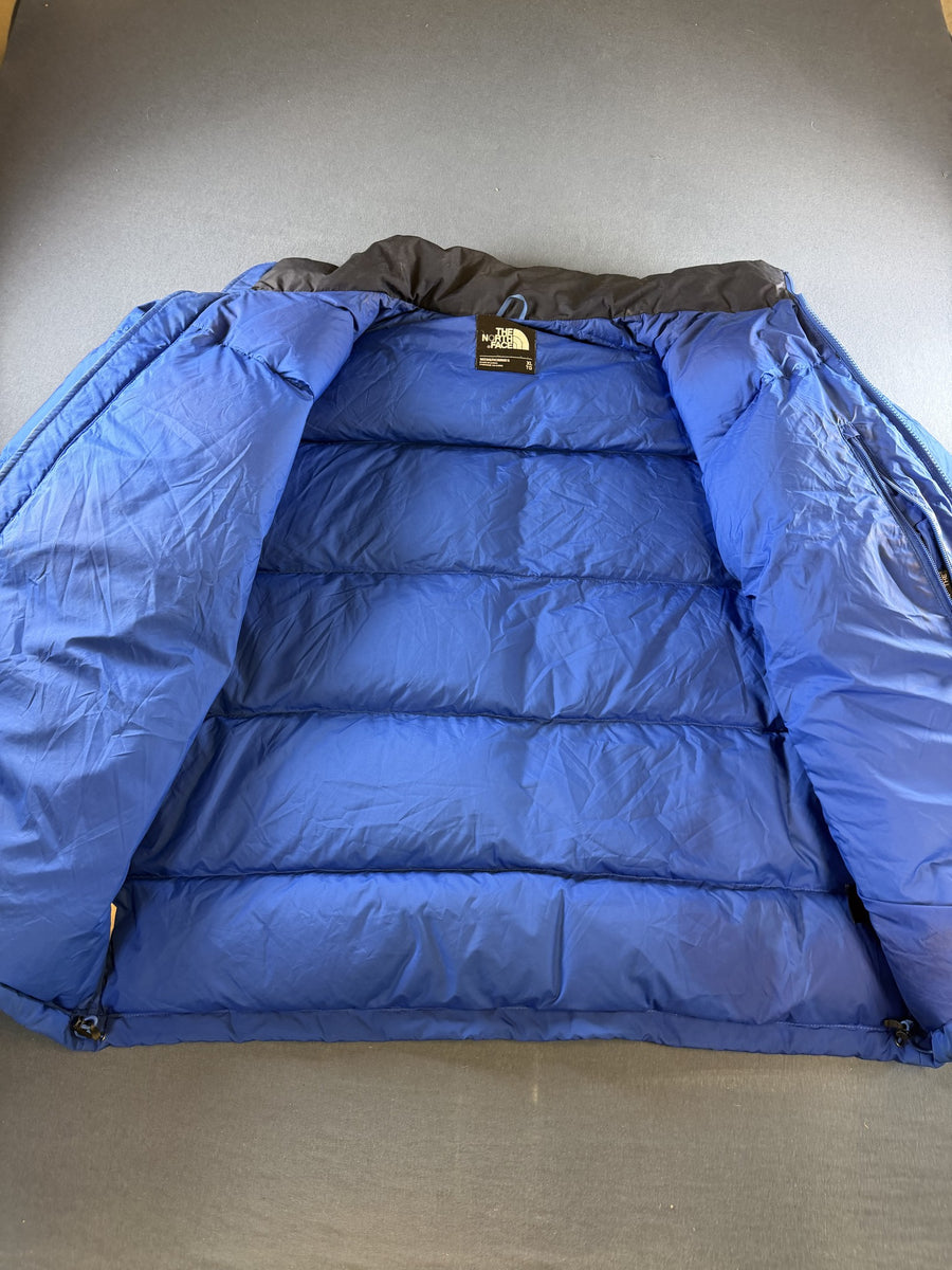 The North Face Gewatteerde jas blauw