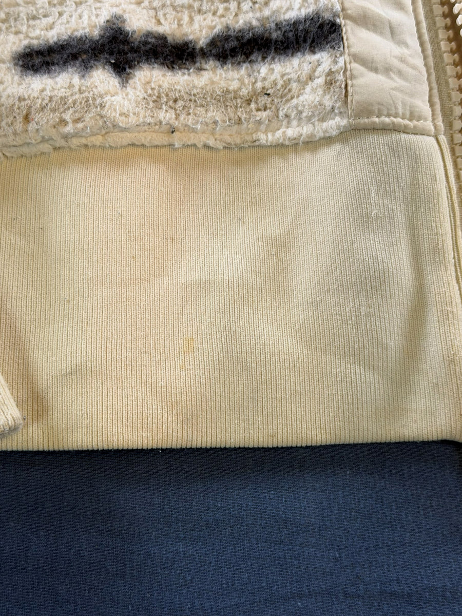 The North Face Fleece vest beige print