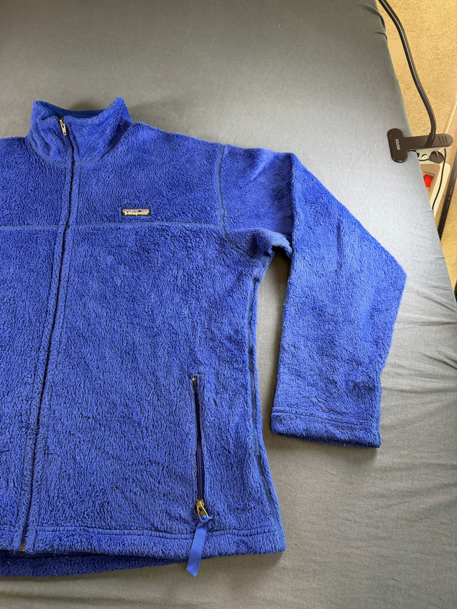 Patagonia fleece vest blauw heren maat L fleecevest fleecejack