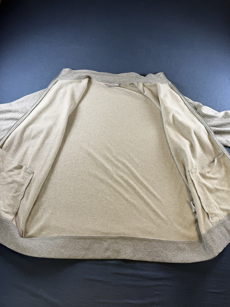 FILA sweatvest grijs maat XXL opstaande kraag
