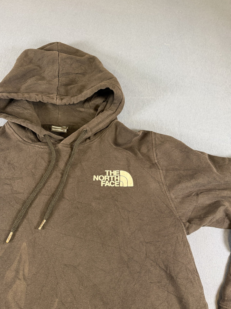Zwarte The North Face trui met Box Logo, maat S (hoodie / sweatvest)