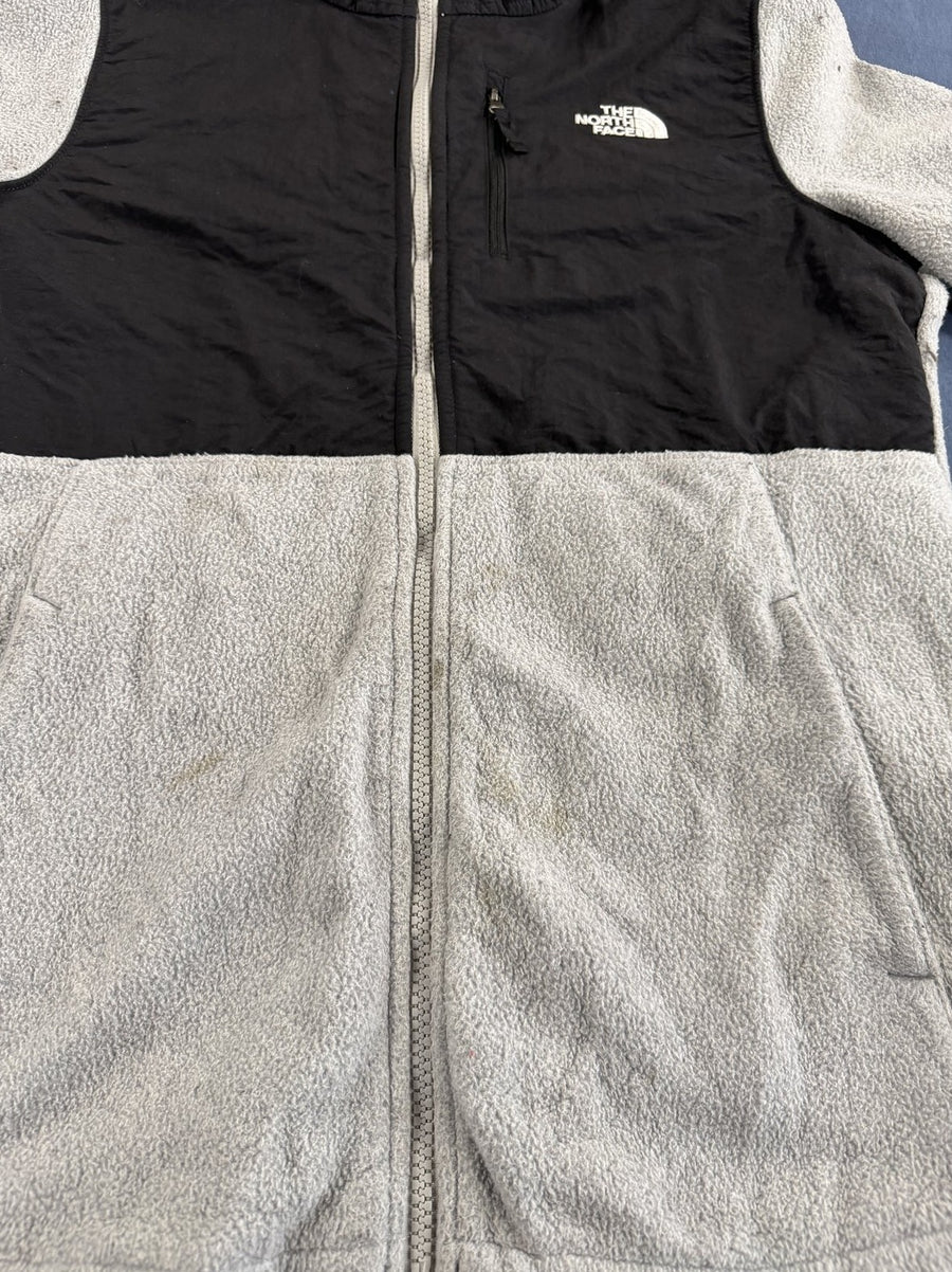 Grijs fleecevest van The North Face (ook fleecetrui, maat S)