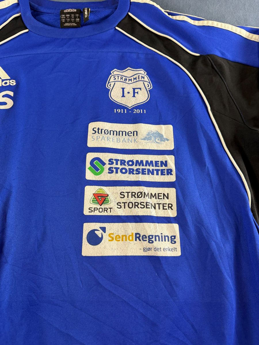 adidas Sportsweater blauw print Strømmen IF ClimaWarm