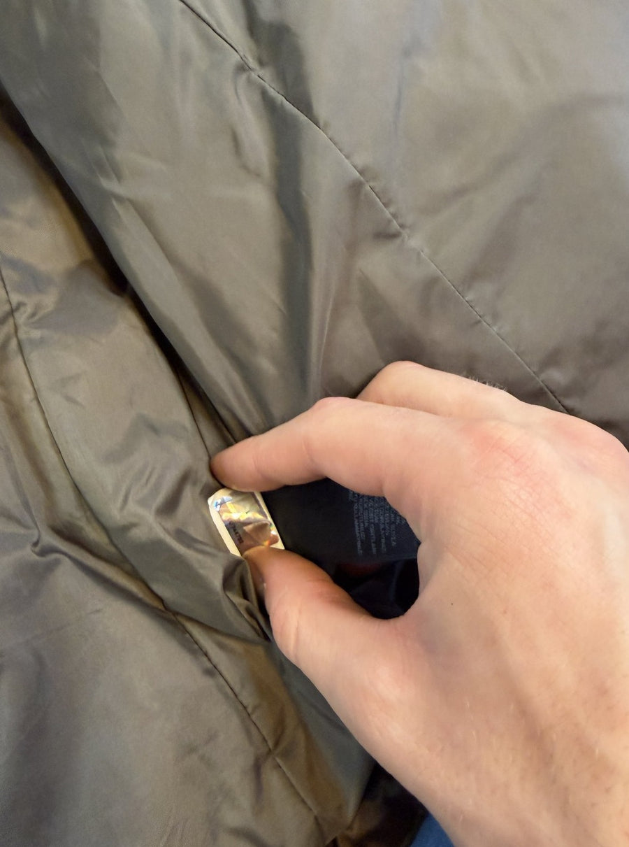 Bruine damesjas van The North Face (donsjas / puffer jas), maat XL