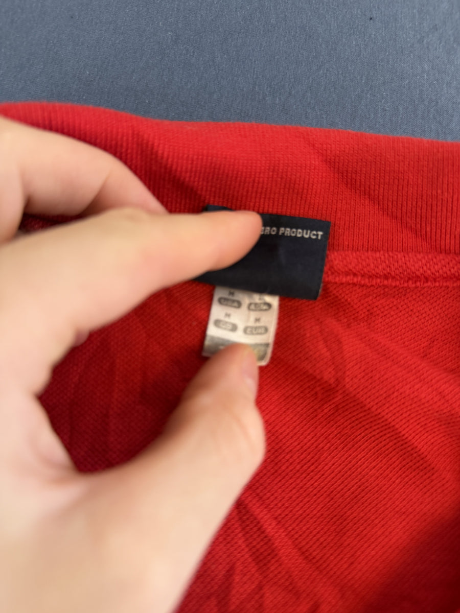 Rode Umbro polo (sportshirt), maat M