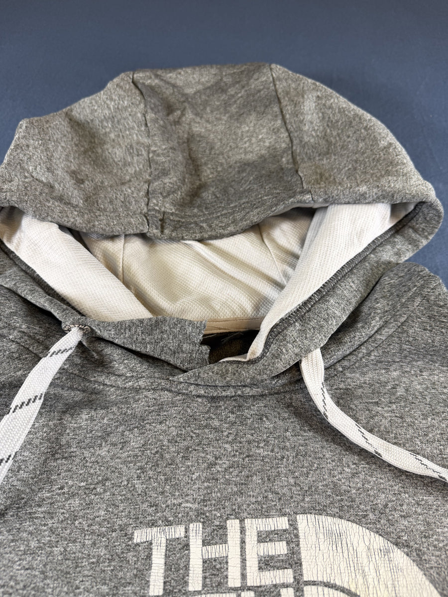 The North Face sweater in grijs – maat L (pullover/fleecetrui)