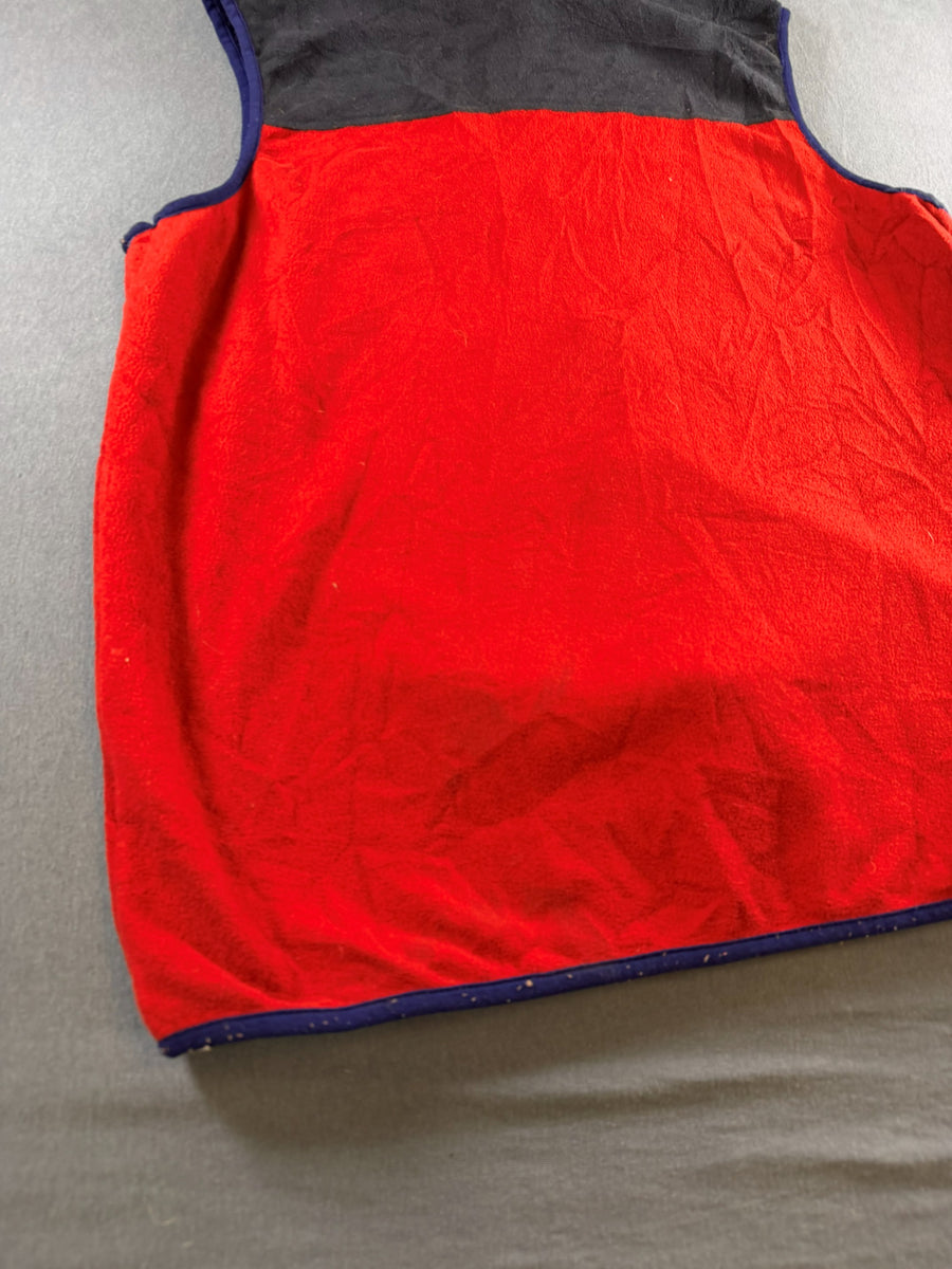 Patagonia Synchilla bodywarmer rood heren maat L gilet mouwloos vest