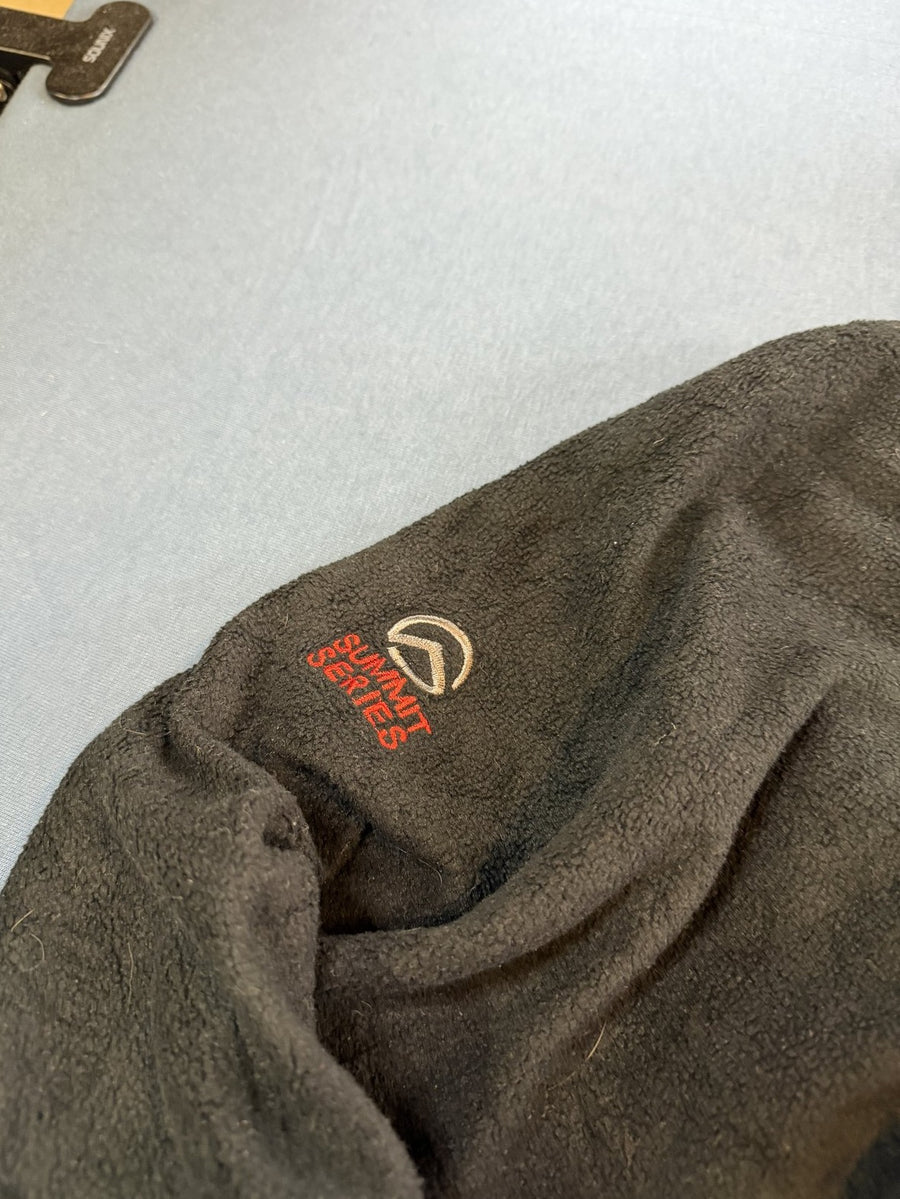Zwart fleecevest (fleecetrui) van The North Face Summit Series — maat S