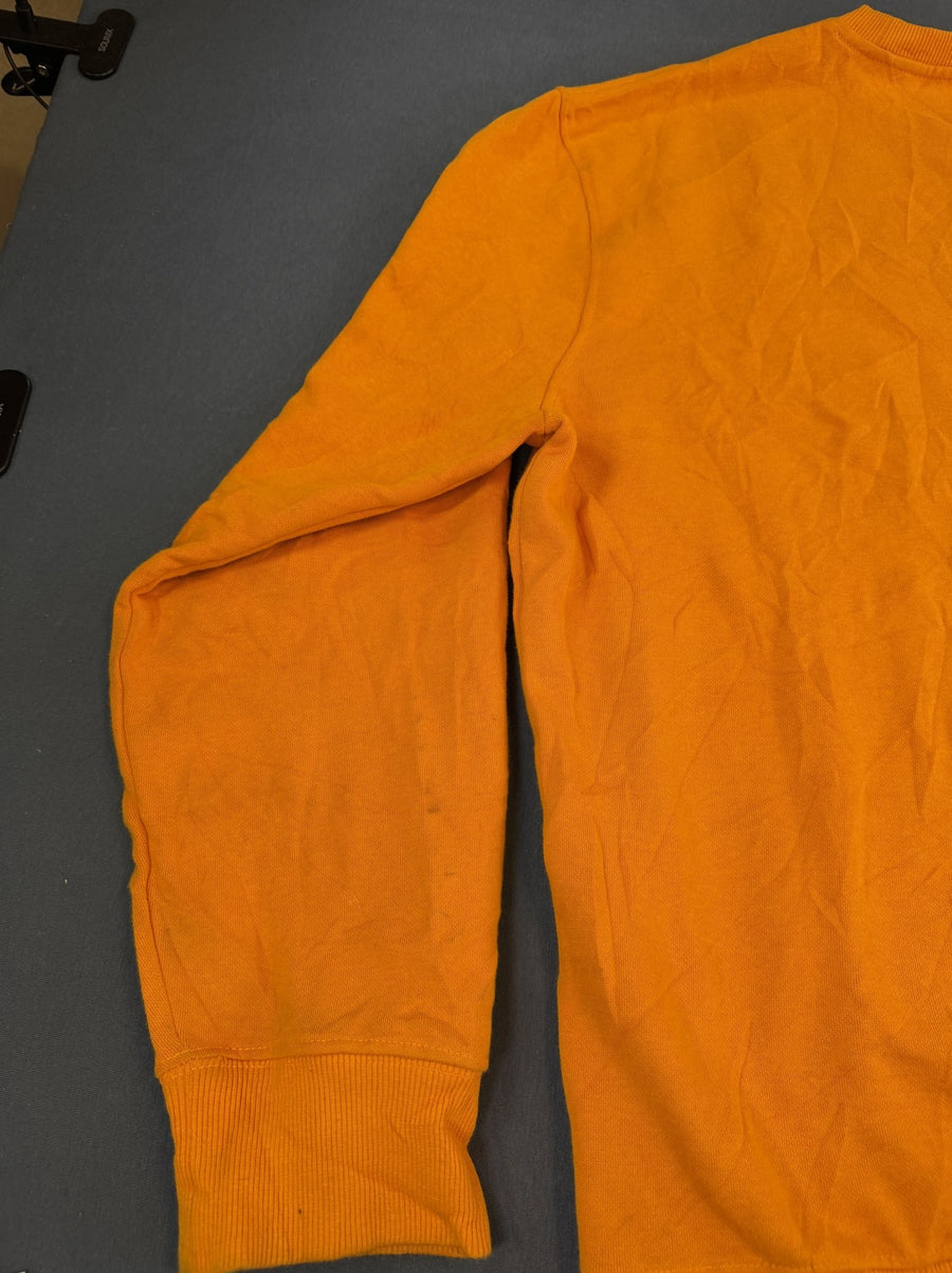 Felle oranje heren trui van Tommy Hilfiger (pullover/sweater), maat XXL
