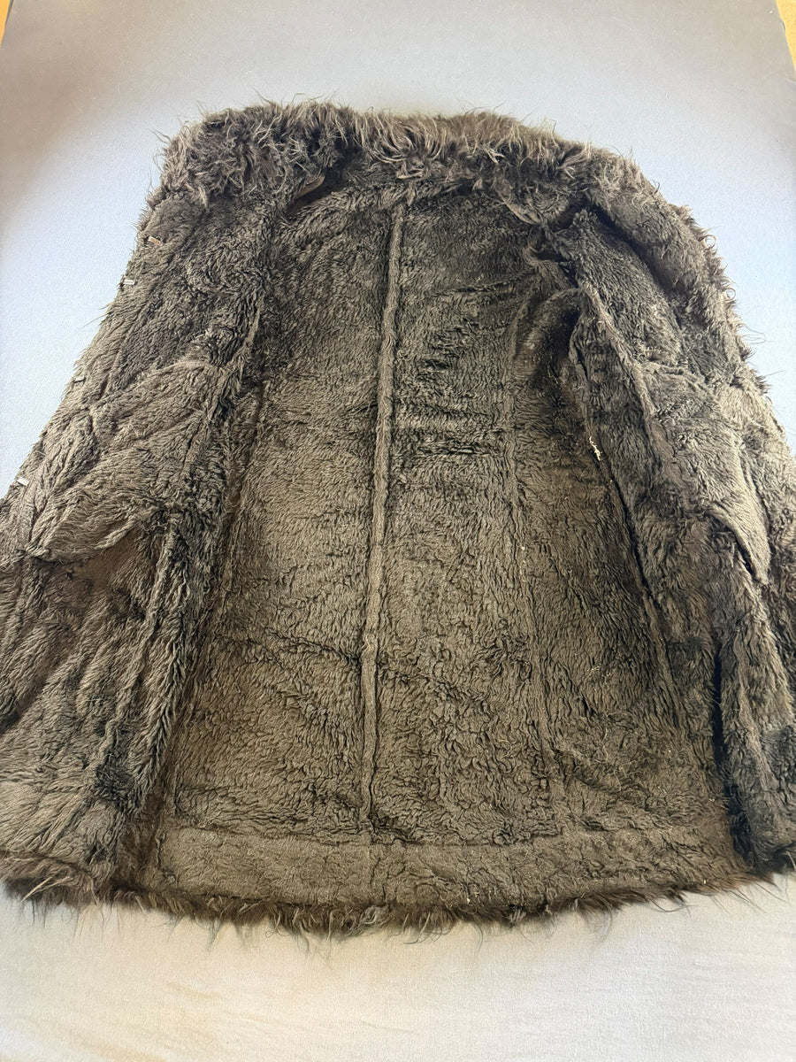 Vintage Dressing Afghaanse jas zwart dames maat M