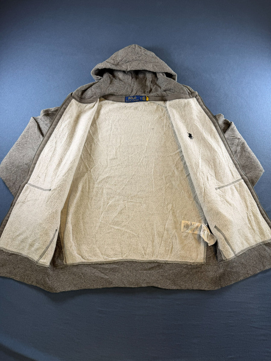 Polo Ralph Lauren Hoodie met rits grijs