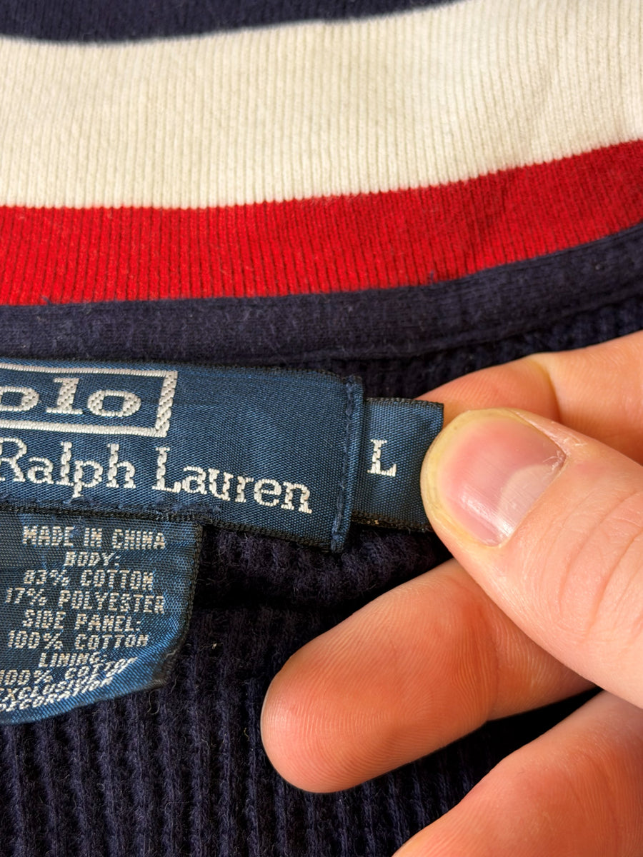 Polo by Ralph Lauren Jas blauw gestreept