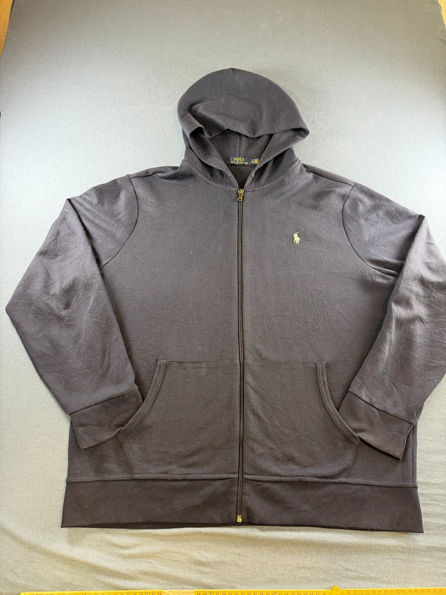 Polo Ralph Lauren Hoodie met rits blauw gemêleerd