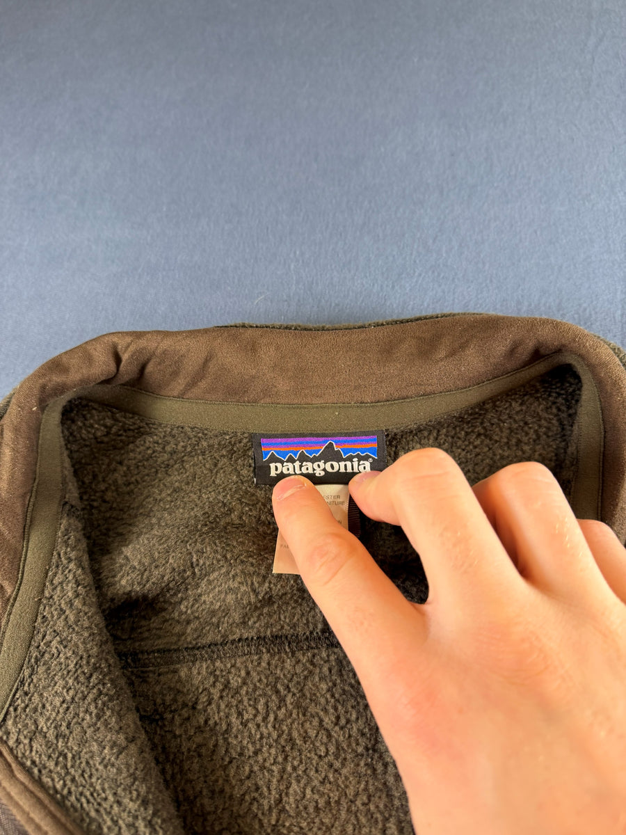 Patagonia Better Sweater sweater groen / khaki heren maat M sweatshirt trui crewneck