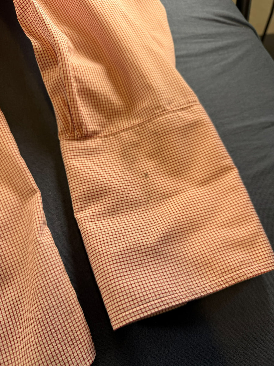 Brooks Brothers Blouse oranje geruit