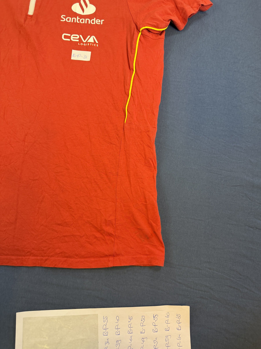 Rood Puma Ferrari polo (F1 teamshirt), maat L