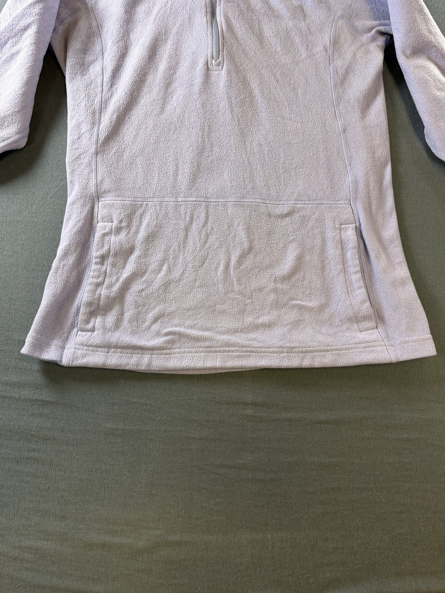 The North Face fleecetrui lila maat S halve rits
