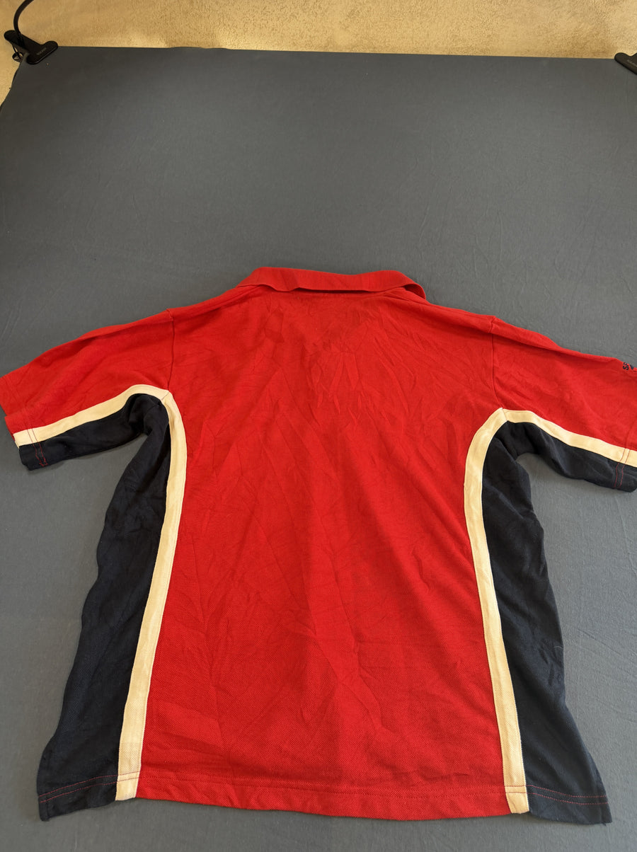 Rode Umbro polo (sportshirt), maat M