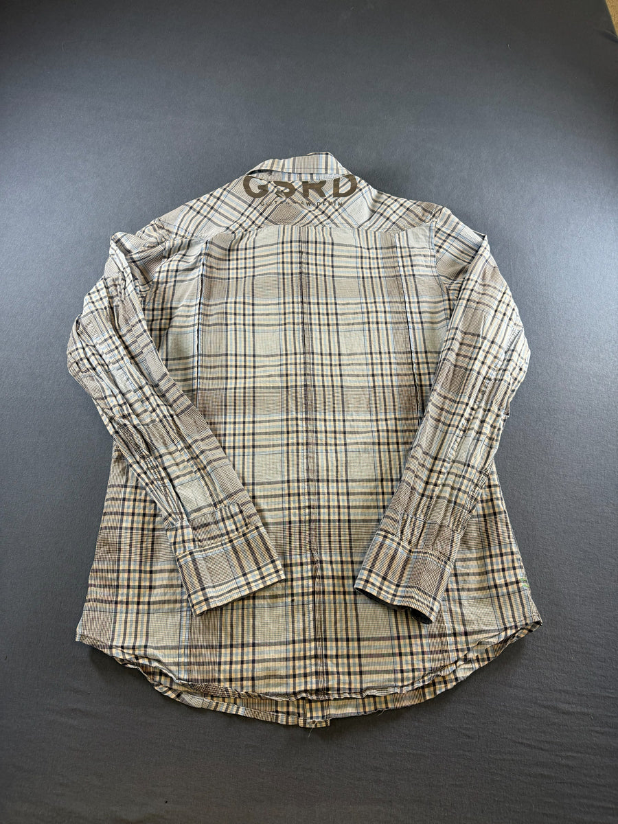 G-Star Blouse blauw geruit