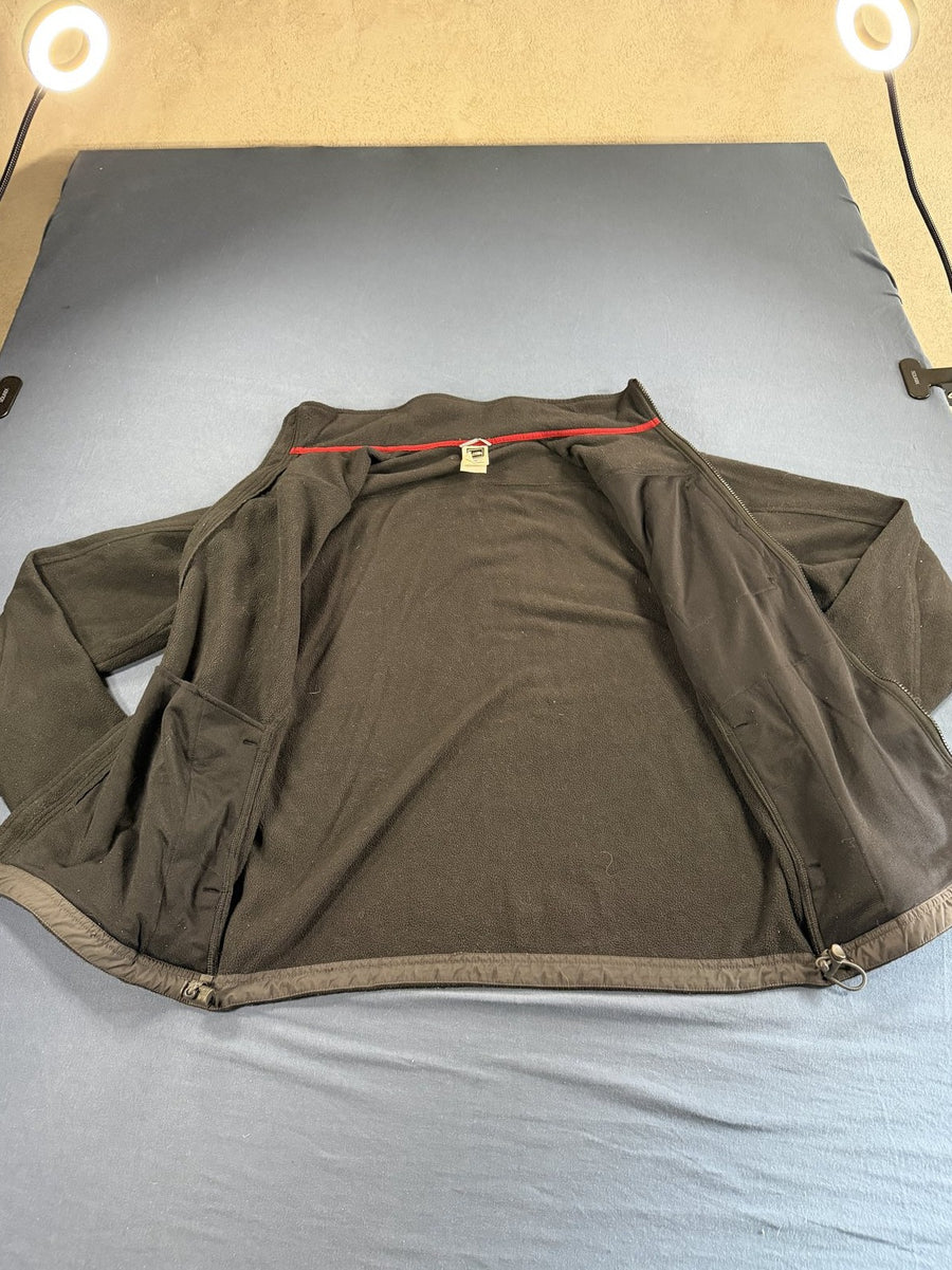 Rood fleecejack The North Face (fleecevest) met volledige rits, maat M
