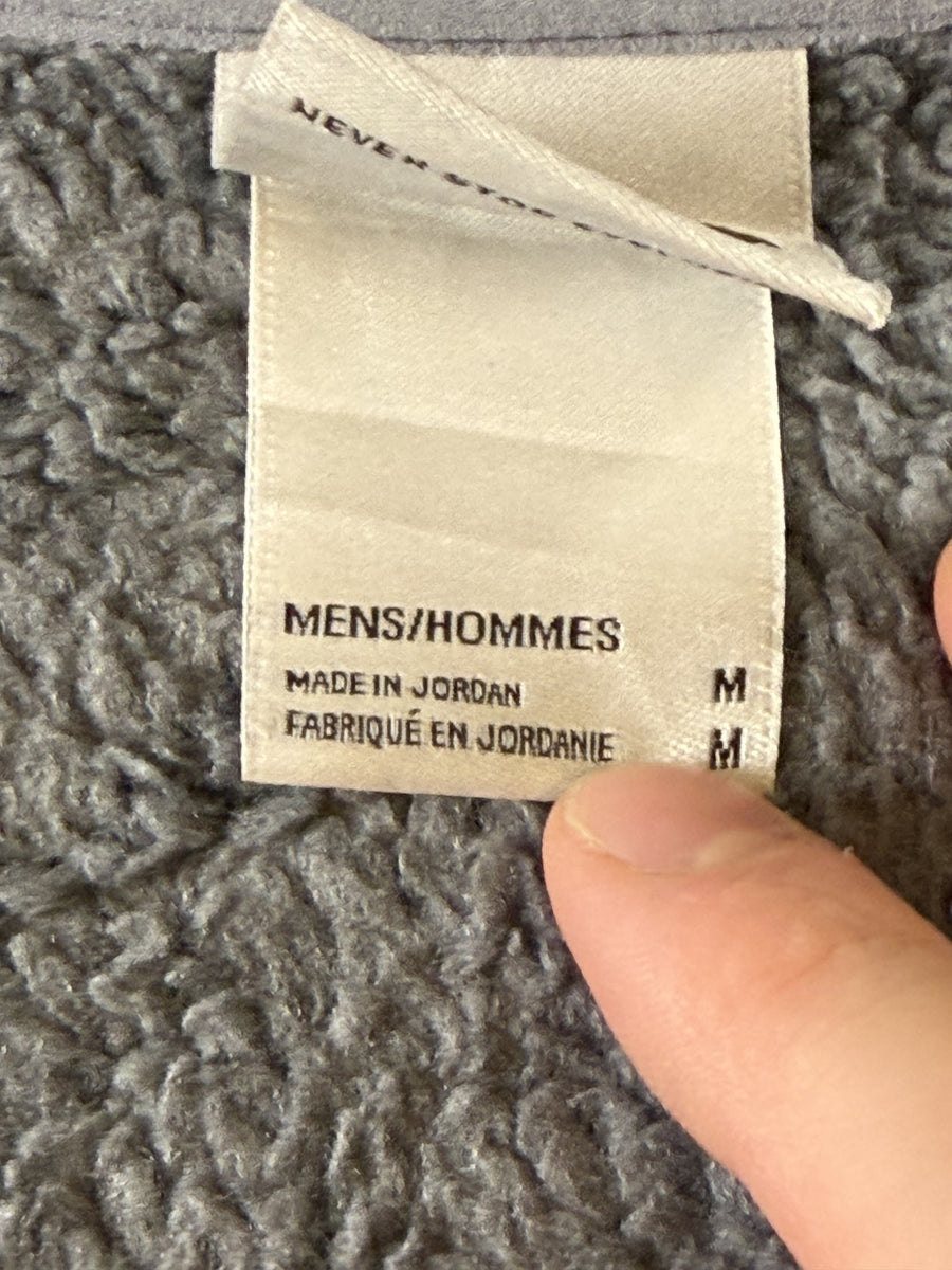 The North Face bodywarmer grijs gemêleerd heren maat M gilet mouwloos vest
